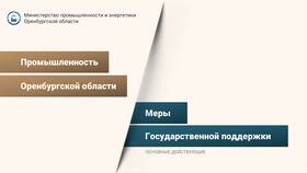 Что относится к мерам поддержки рынков в Залог успеха