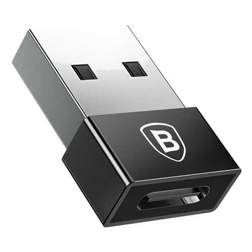 Адаптер Baseus Type-C female to USB male adapter converter Black в Залог успеха