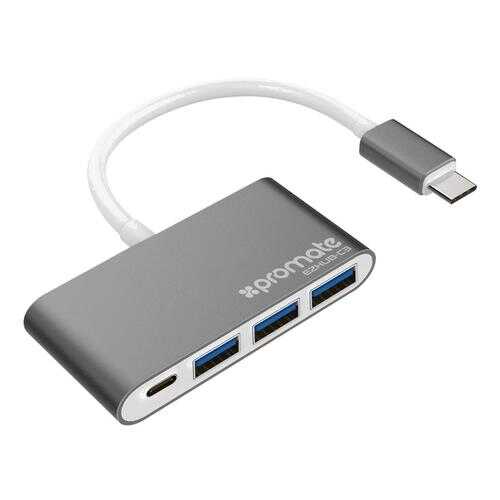 Адаптер универсальный Promate USB 3.1 Type-C™ Hub EZHub-C3 (grey) в Залог успеха