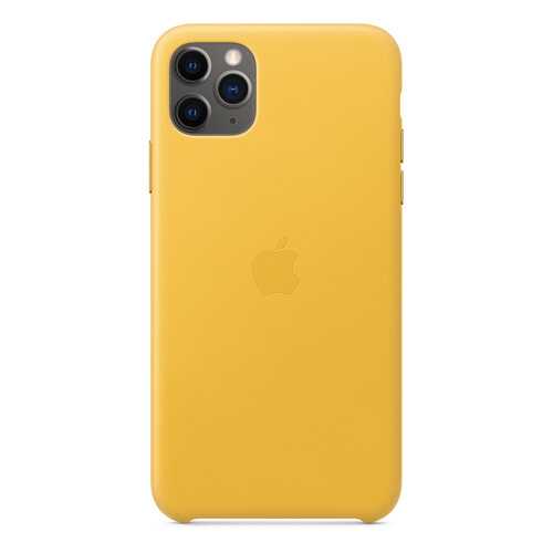 Чехол Apple для iPhone 11 Pro Max Leather Case - Meyer Lemon в Залог успеха