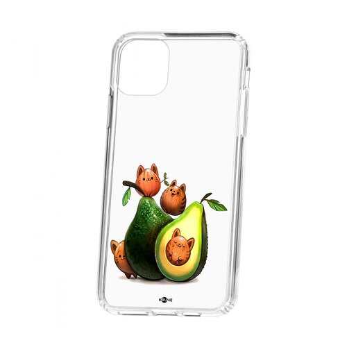 Чехол Apple iPhone 11 Pro Max Kruche Print Авокотики в Залог успеха