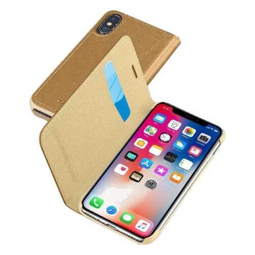 Чехол CELLULAR LINE BOOKESSIPH8N iPhone X Brown в Залог успеха