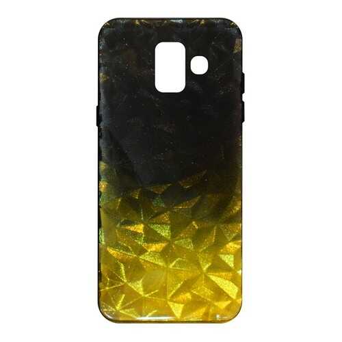 Чехол Crystal Krutoff для Samsung Galaxy A6 (SM-A600) Yellow/Black в Залог успеха