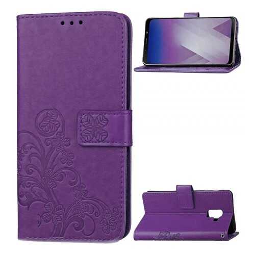 Чехол Epik Four-leaf Clover для Samsung A530 Galaxy A8 (2018) Purple в Залог успеха