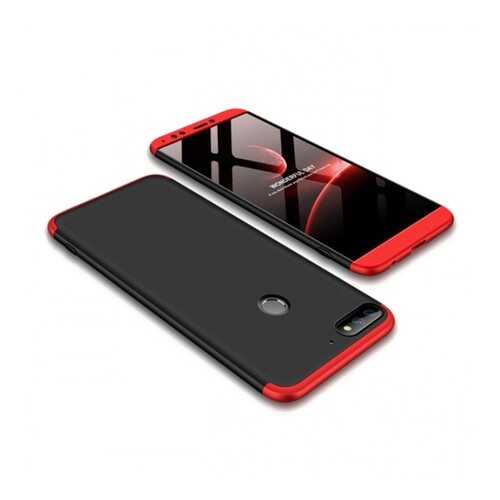 Чехол GKK LikGus для Huawei Y7 Prime (2018)/Honor 7C pro Black/Red в Залог успеха