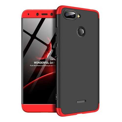 Чехол GKK LikGus для Xiaomi Redmi 6 Black / Red в Залог успеха