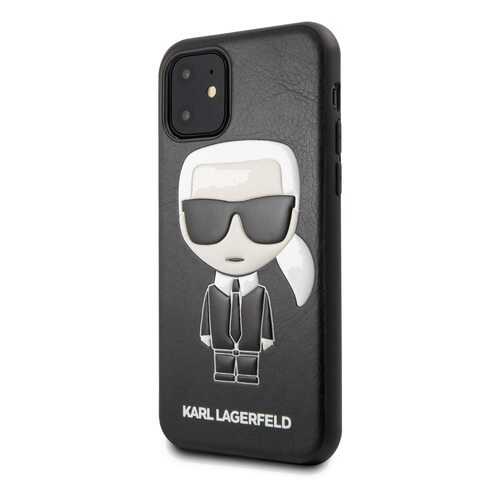 Чехол Karl Lagerfeld PU Leather Iconik (KLHCN61IKPUBK) для iPhone 11 (Black) в Залог успеха