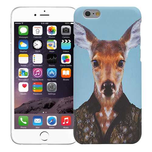 Чехол KAWAI для iPhone 6/6s Олень в костюме в Залог успеха