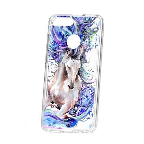 Чехол Kruche для Huawei Honor 9 Lite Print Грация в Залог успеха