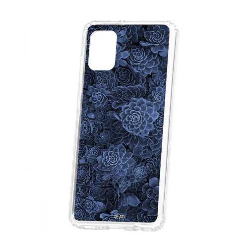 Чехол Kruche для Samsung Galaxy A31 Print Каменная роза в Залог успеха