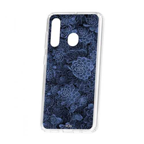 Чехол Kruche для Samsung Galaxy A60 2019 Print Каменная роза в Залог успеха