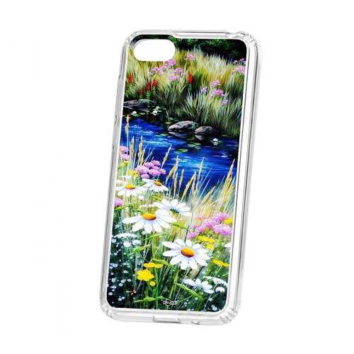 Чехол Kruche Huawei Honor 7A Print Ромашки у ручья в Залог успеха