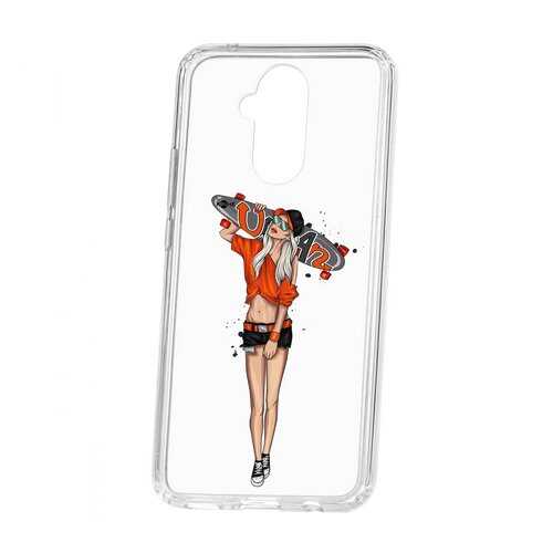 Чехол Kruche Huawei Mate 20 Lite Print Лонгборд в Залог успеха