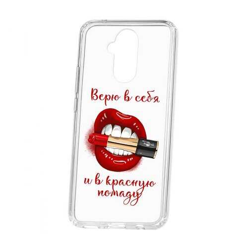 Чехол Kruche Huawei Mate 20 Lite Print Red lipstick в Залог успеха