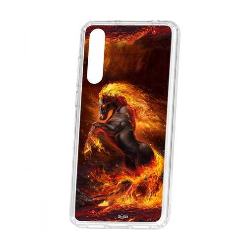Чехол Kruche Huawei P20 Pro (Plus) Print Конь огонь в Залог успеха