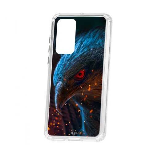Чехол Kruche Huawei P40 Print Орел в Залог успеха