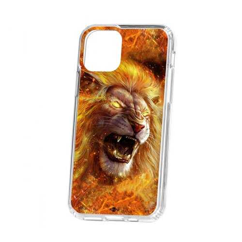 Чехол Kruche iP 11 Pro Print Лев в Залог успеха