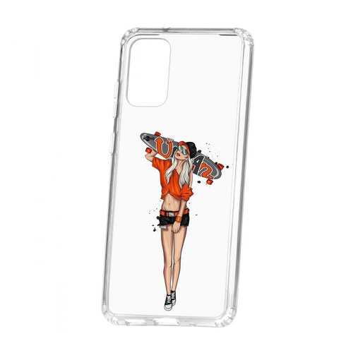Чехол Kruche Samsung Galaxy S20 Plus Print Лонгборд в Залог успеха