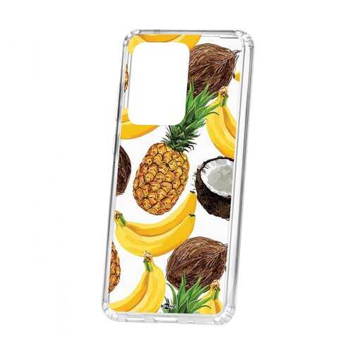Чехол Kruche Samsung Galaxy S20 Ultra Print Тропический микс в Залог успеха