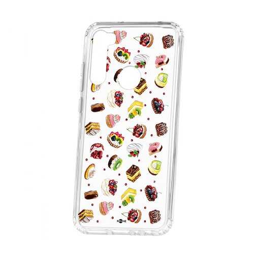 Чехол Kruche Xiaomi Redmi Note 8T Print Cake в Залог успеха