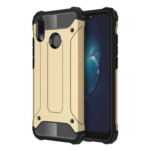 Чехол MyPads для Samsung Galaxy J3 (2017) Gold/Black в Залог успеха