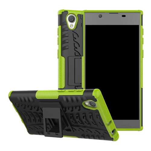 Чехол MyPads для Sony Xperia L1 / Dual Black/Green в Залог успеха