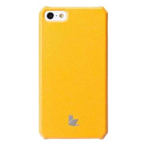 Чехол-накладка Jison Fashion Wallet (JS-IP5-01H80) для iPhone 5/5S/SE (Yellow) в Залог успеха