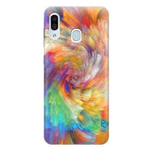 Чехол RE:PA для Samsung Galaxy A40 с принтом Акварельная красота в Залог успеха