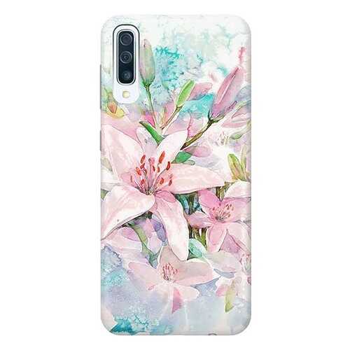 Чехол RE:PA для Samsung Galaxy A50 с принтом Нежные розовые цветы в Залог успеха