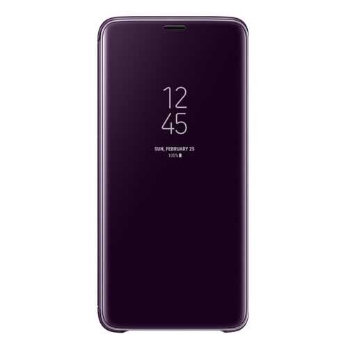 Чехол Samsung Clear View Standing Cover Orchid Gray для Galaxy S9+ в Залог успеха