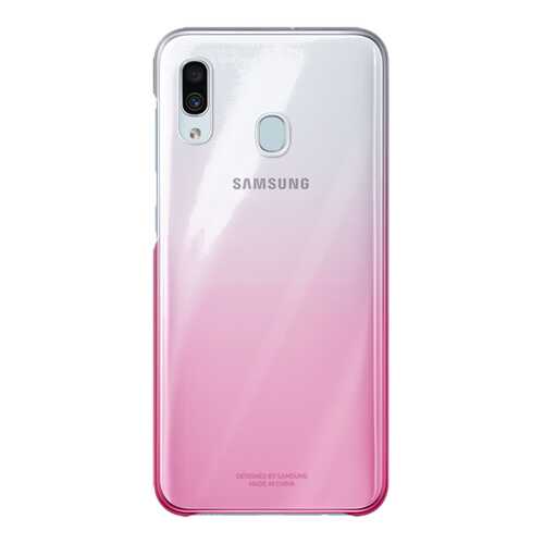 Чехол Samsung для A30 Pink/Transparent в Залог успеха