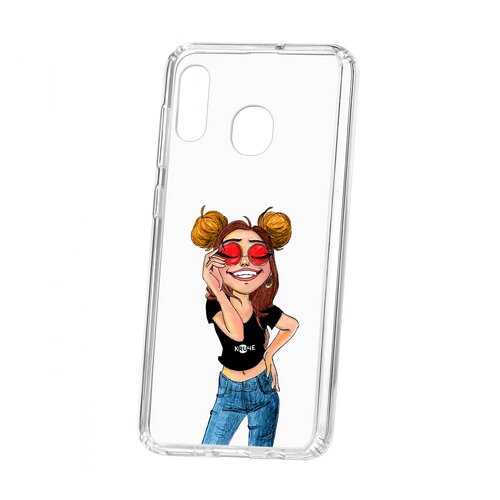 Чехол Samsung Galaxy A20 Kruche Print Smiling в Залог успеха