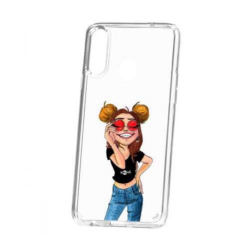 Чехол Samsung Galaxy A20S Kruche Print Smiling в Залог успеха