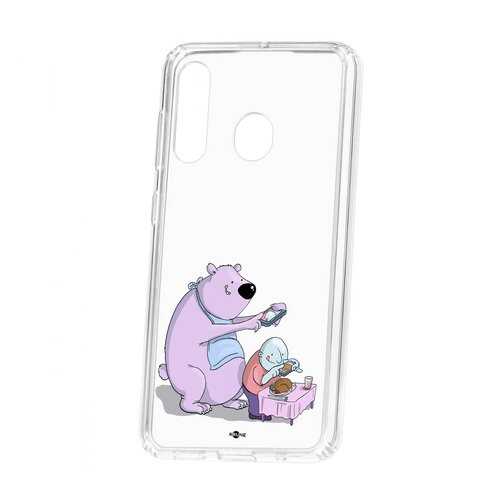 Чехол Samsung Galaxy A60 2019 Kruche Print Foodstagramm в Залог успеха