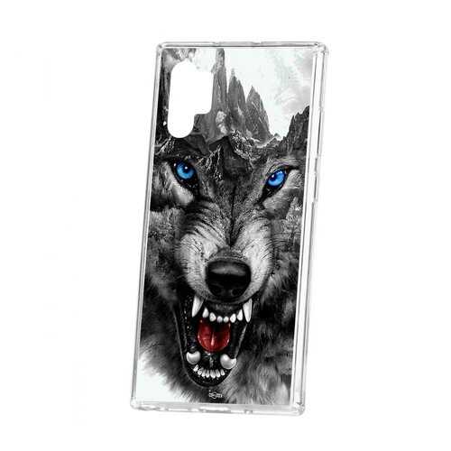 Чехол Samsung Galaxy Note 10+ Kruche Print Волк в Залог успеха