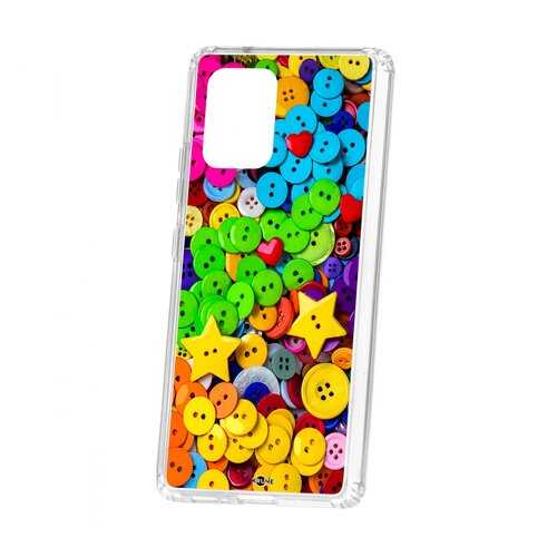 Чехол Samsung Galaxy S10 Lite Kruche Print Пуговки в Залог успеха