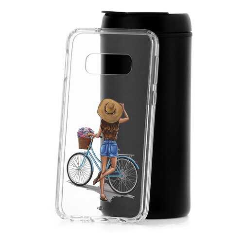 Чехол Samsung Galaxy S10e Kruche Print Велосипедная прогулка в Залог успеха