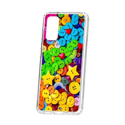 Чехол Samsung Galaxy S20 Kruche Print Пуговки в Залог успеха