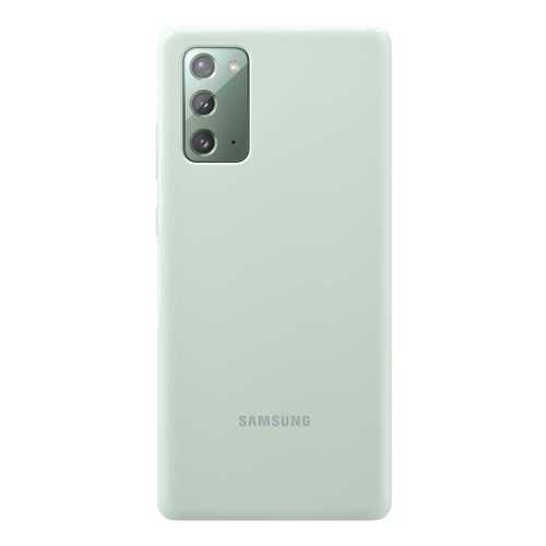 Чехол Samsung Silicone Cover для Samsung Note 20 Mint в Залог успеха