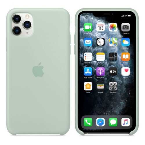 Чехол Silicone Case для Apple iPhone 11 Pro Max Beryl (MX042FE/A) в Залог успеха