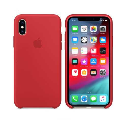 Чехол Silicone Case для Apple iPhone X / Apple iPhone XS Product Red (MTP4FE/A) в Залог успеха
