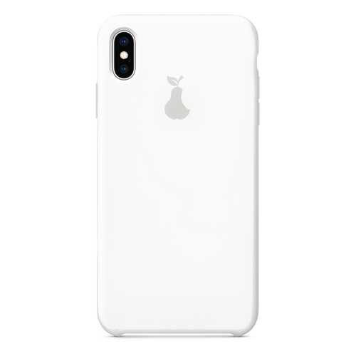 Чехол Silicone Case для iPhone XS Max, белый, SCIPXSM-09-WHIT в Залог успеха