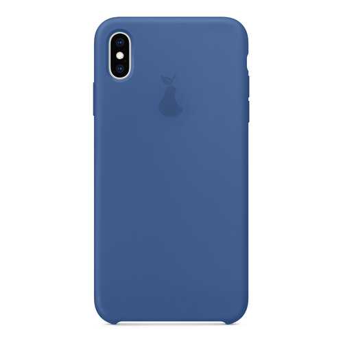 Чехол Silicone Case для iPhone XS Max, синий, SCIPXSM-46-ALAS в Залог успеха