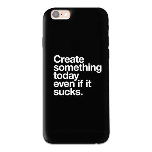 Чехол СМАКС «Create something today» для Apple iPhone 6/6S в Залог успеха