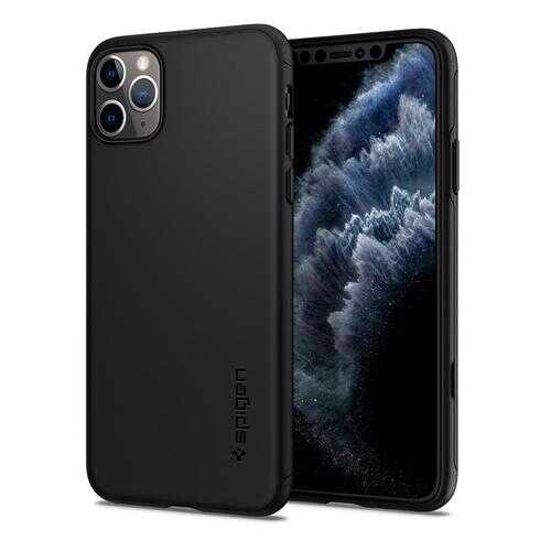 Чехол Spigen Thin Fit Classic 075CS27432 для iPhone 11 Pro Max Black в Залог успеха