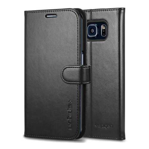 Чехол Spigen Wallet S для Samsung Galaxy S6 Edge Plus Black в Залог успеха