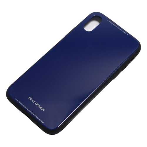 Чехол TFN для Iphone X Glass Blue в Залог успеха
