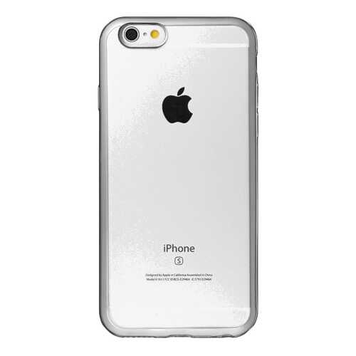 Чехол TPU для Apple iPhone 6/6S, NN, серебристый, Electroplating в Залог успеха