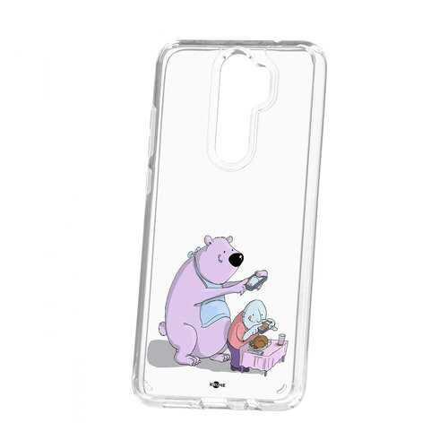 Чехол Xiaomi Redmi Note 8 Pro Kruche Print Foodstagramm в Залог успеха
