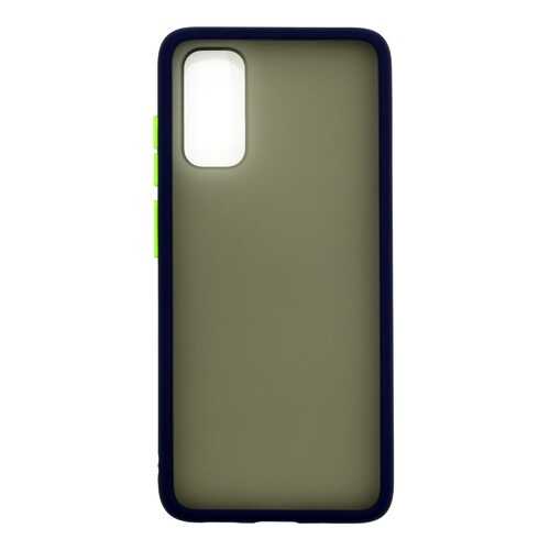 Чехол Zibelino Plastic Matte для Samsung Galaxy S20 Blue в Залог успеха